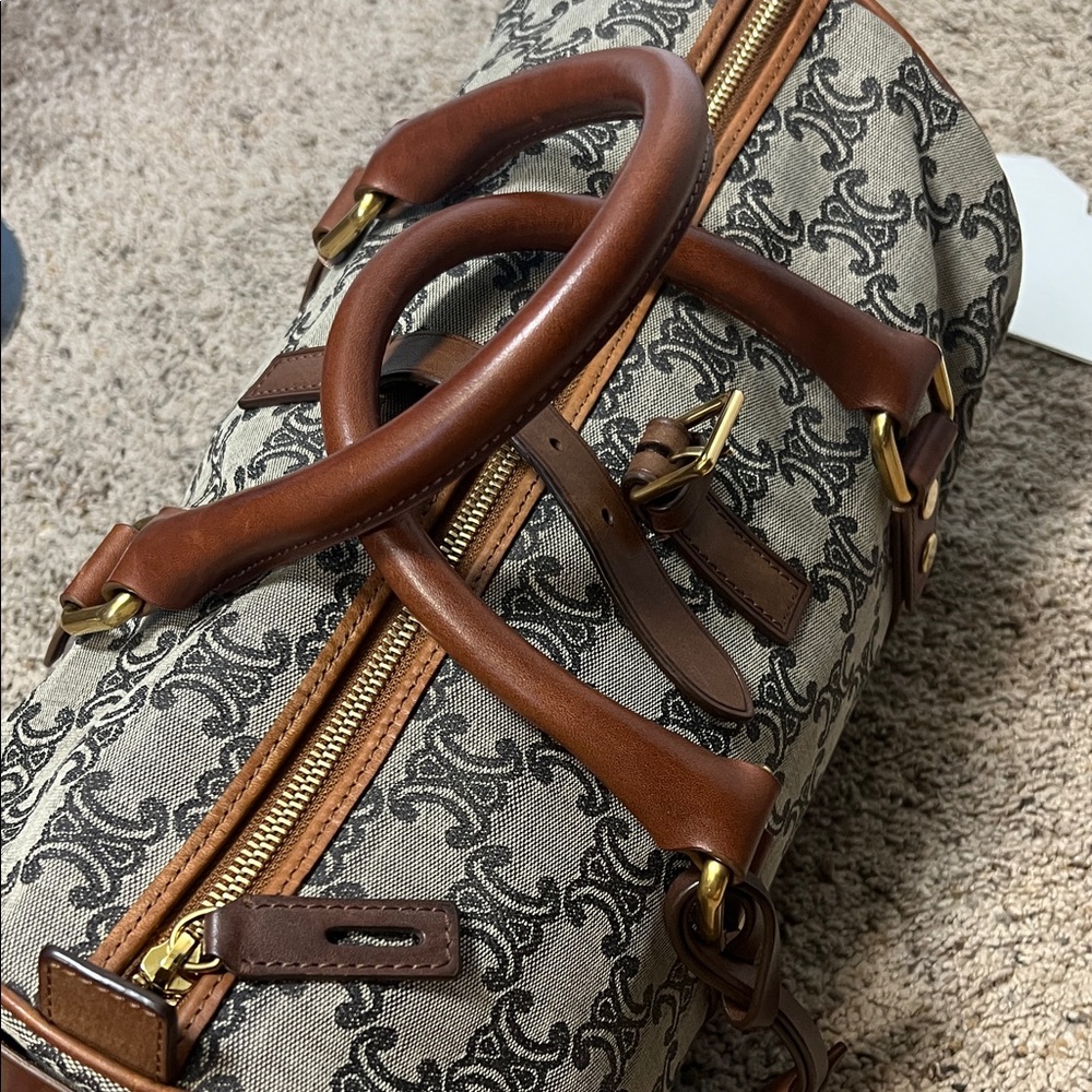 3278 Celine Nylon Boston Bag - Picture 2 of 10
